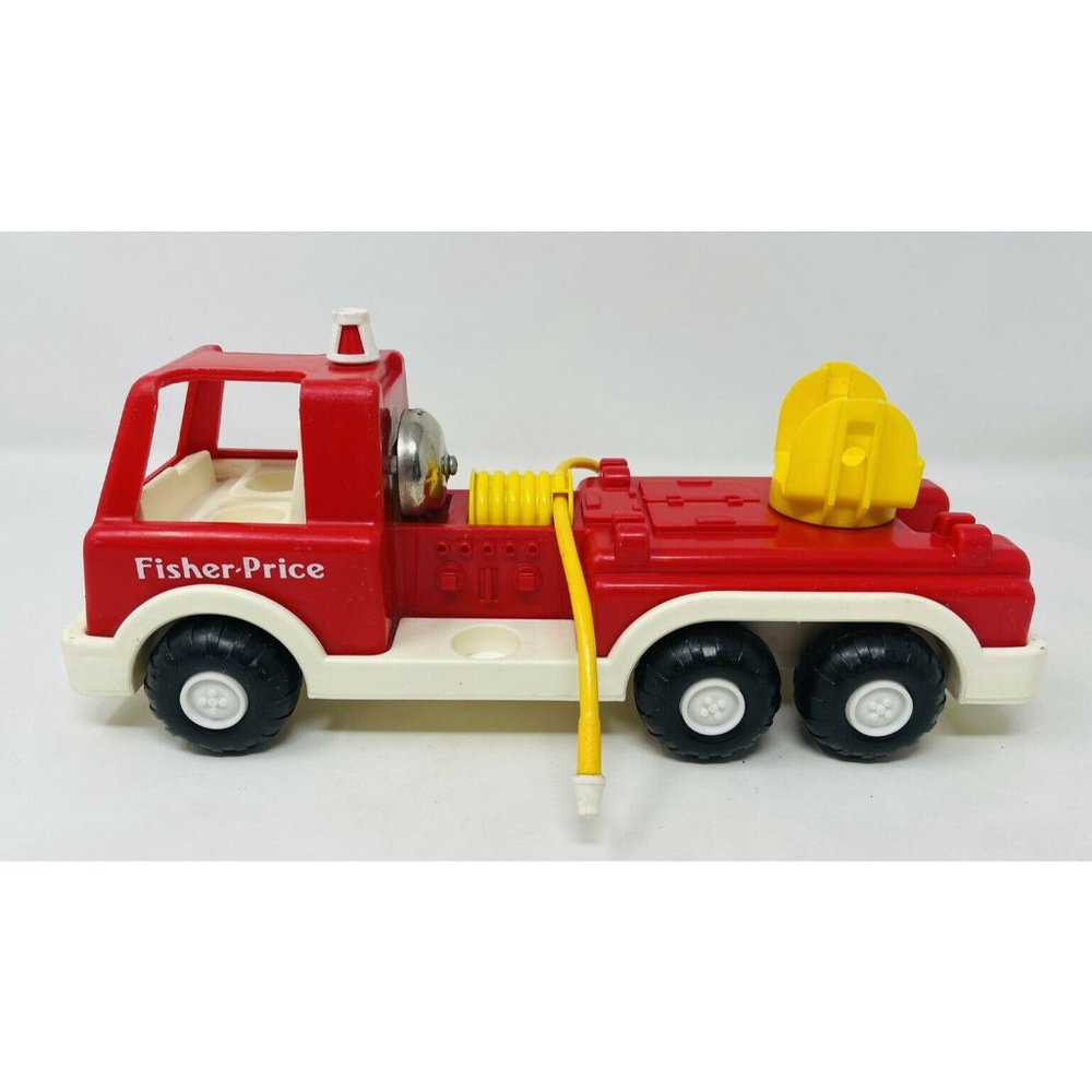 1988 Fisher Price Little People #2361 Fire Truck Vintage